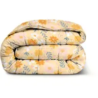 Fresh & Co Easy Dekbed Zonder Overtrek - Orange Flower Field 240 x