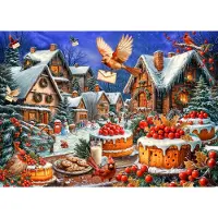 Bluebird Puzzle Kerstpuzzel, Kerstplezier - 1500 stukjes