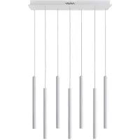 ITALUX LED-hanglamp 35W VALDES PND-22302-7-WH van