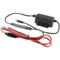 Ram Mounts RAM-GDS-CHARGE-V9U, voor auto, DC, 12V, 3,5A, 1,2 meter, zwart, rood