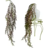 Inspiruj Asparagus Zwis - Kunstplant - Groen en Bruin - Real Touch - 100 cm