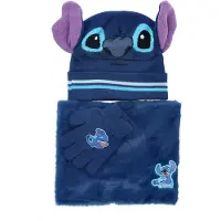 Minnie mouse Lilo & Stitch muts, col en handschoenen