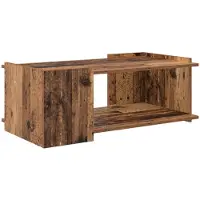 vidaXL Salontafel, gerecycled hout, 90 x 50 x 33 cm, houtvezel