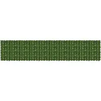 vidaXL Balkonscherm met bladeren Groen 500 x 100 cm