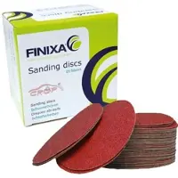 Finixa SPDS Schuurschijven RED 150mm zonder gaten - P180