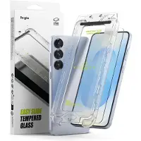 Ringke Easy Slide Geschikt voor Samsung Galaxy S24 Plus / S25 Plus | Screen Protector met Jig | 9H Volledig Dekkend Tempered Glass | Case Friendly | Gemakkelijke Installatie | 2-Pack