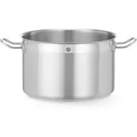 Hendi Kookpan zonder deksel - rvs sandwichbodem - 10,3 l - 28x17,6 cm - zilver - inductie
