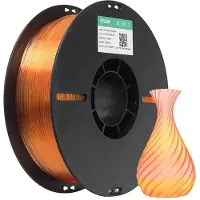 Esun PLA-Clear Rainbow Vlam kristal / Flame crystal - 1 kg - 1.75 mm - 3D printer en 3D pen filament