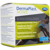Dermaplast Active Kinesiotape Blue 5cmx5m 1 St Verband