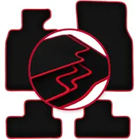 Super Merchant -RED automatten voor: Mini Cooper R56 hatchback (2006-2013)