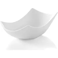 Hendi Salade Serveerschaal Porselein 29x14cm | 4 stuks