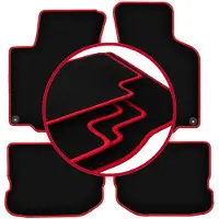 Super Merchant -RED automatten voor: Seat Leon I hatchback (1999-2005)