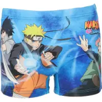Naruto Zwembroek - 8 jaar - Polyester - Blauw - Zwemboxer
