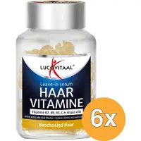 Lucovitaal 6x Leave-in Serum Vitamine - Beschadigd Haar (25 twist capsules)