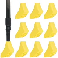Neo-Sport Nordic Walking stokknoppen 10 stuks geel