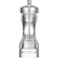 Hendi Zoutmolen acryl – krasbestendig – keramisch maalmechanisme – transparant – Ø50x(H)113 mm