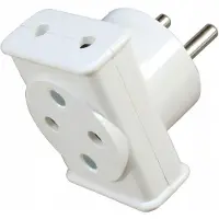 Super Merchant - Elektrische Splitser - Driedubbel - 3x2P - Zonder Aarding