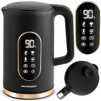 Berdsen BD-712, waterkoker, 1,7 liter, zwart en goud
