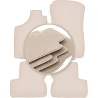 Super Merchant beige matten voor: Opel Astra F hatchback, sedan, stationwagen, cabrio 1991-2002