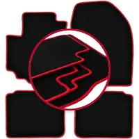 Super Merchant -RED automatten voor: Suzuki SX-4 S-Cross FL crossover (2018-)
