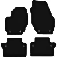 Super Merchant zwarte veloursmatten voor: Volvo S80 II sedan (2010-2017)