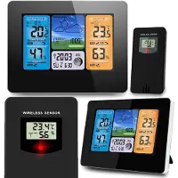 Berdsen Weerstation - zwart - display - BD-902