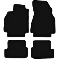 Super Merchant BASIC zwarte veloursmatten voor: Renault Megane II hatchback (2002-2008)