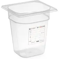 Super Merchant Polypropyleen container GN 1/6 hoogte 150 mm - 880463