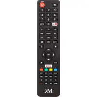 Krüger&Matz - Smart TV Afstandsbediening - Eenvoudige Vervanging - Geen Programmatie Nodig