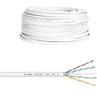 Vultech SC13502-50, 50 meter, Cat6, U/UTP (UTP), Wit