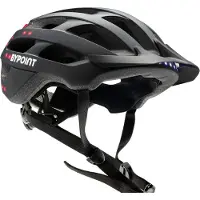 Bypoint helm s-ert fl 25 mat zwart l 58-62cm