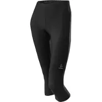 Loeffler - Women's Bike 3/4 Tights Basic - Fietsbroek 36, zwart