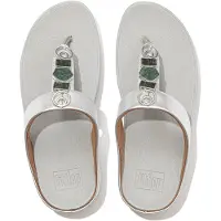 Original Brands FitFlop Fino Ergonomische Teenslipper - Zilver ZILVER 40