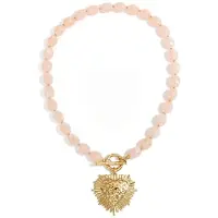 Yehwang Kralenketting met frontsluitingcharm
