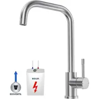 CECIPA MAX Keukenkraan- Lage druk Keukenkraan - 360° draaibare keukenkraan - Waterbesparende keuken kraan- zliver