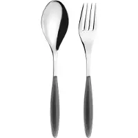 Guzzini Feeling serveerbestek Grey, 2 delar