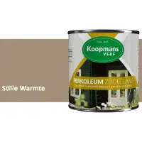 Koopmans Verf Koopmans Perkoleum Zijdeglans Dekkend – Houtverf Buiten – Dekkende Beits voor Schutting & Gevel – Elastisch & Weerbestendig – 2,5 l – Stille Warmte