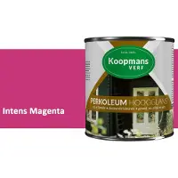 Koopmans Verf Koopmans Perkoleum Hoogglans Dekkend – Intens Magenta – 2,5 l – Dekkende Beits Buiten – Schutting, Gevel & Tuinhout