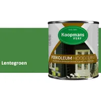 Koopmans Verf Koopmans Perkoleum Hoogglans Dekkend – Lentegroen – 2,5 l – Dekkende Beits Buiten – Schutting, Gevel & Tuinhout