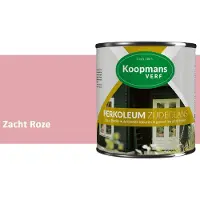 Koopmans Verf Koopmans Perkoleum Zijdeglans Dekkend – Houtverf Buiten – Dekkende Beits voor Schutting & Gevel – Elastisch & Weerbestendig – 750 ml – Zacht Roze