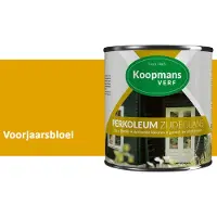 Koopmans Verf Koopmans Perkoleum Zijdeglans Dekkend – Houtverf Buiten – Dekkende Beits voor Schutting & Gevel – Elastisch & Weerbestendig – 2,5 l – Voorjaarsbloei