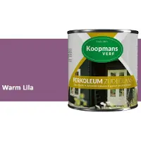 Koopmans Verf Koopmans Perkoleum Zijdeglans Dekkend – Houtverf Buiten – Dekkende Beits voor Schutting & Gevel – Elastisch & Weerbestendig – 2,5 l – Warm Lila