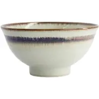 Tokyo Design Studio – Wasabi – Ramen Bowl – Noodle Kom - Beige/Groen – 16×7.5cm – 600ml
