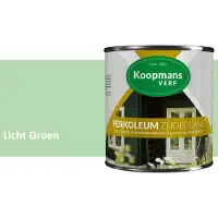 Koopmans Verf Koopmans Perkoleum Zijdeglans Dekkend – Houtverf Buiten – Dekkende Beits voor Schutting & Gevel – Elastisch & Weerbestendig – 750 ml – Licht Groen