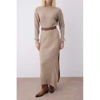 Turkishsouq Dames platte maxi lange casual/casual shiftjurk