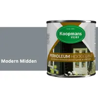 Koopmans Verf Koopmans Perkoleum Hoogglans Dekkend – Modern Midden – 750 ml – Dekkende Beits Buiten – Schutting, Gevel & Tuinhout