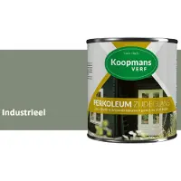 Koopmans Verf Koopmans Perkoleum Zijdeglans Dekkend – Houtverf Buiten – Dekkende Beits voor Schutting & Gevel – Elastisch & Weerbestendig – 2,5 l – Industrieel
