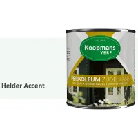 Koopmans Verf Koopmans Perkoleum Zijdeglans Dekkend – Houtverf Buiten – Dekkende Beits voor Schutting & Gevel – Elastisch & Weerbestendig – 750 ml – Helder Accent