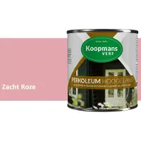 Koopmans Verf Koopmans Perkoleum Hoogglans Dekkend – Zacht Roze – 2,5 l – Dekkende Beits Buiten – Schutting, Gevel & Tuinhout