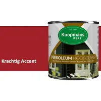 Koopmans Verf Koopmans Perkoleum Hoogglans Dekkend – Krachtig Accent – 750 ml – Dekkende Beits Buiten – Schutting, Gevel & Tuinhout